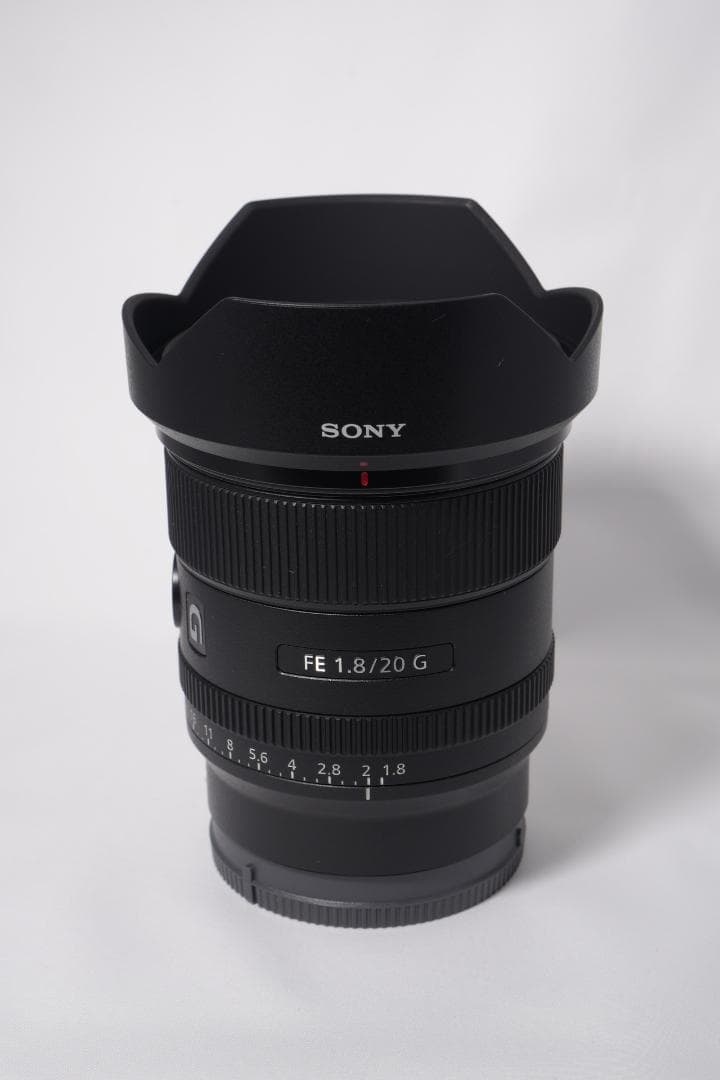 SONY FE 20mm F1.8 G SEL20F18G フィルター2枚付き