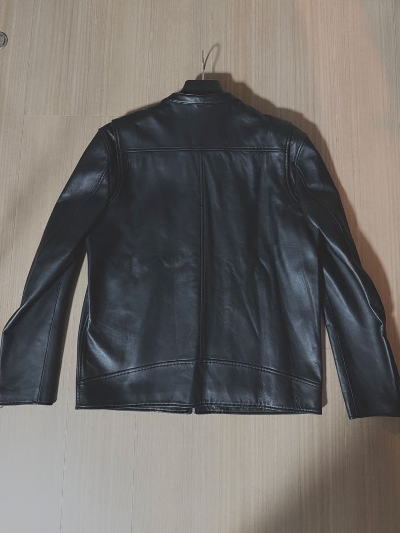 【新品未使用】UNITED TOKYO シングルライダース ラムレザー　4