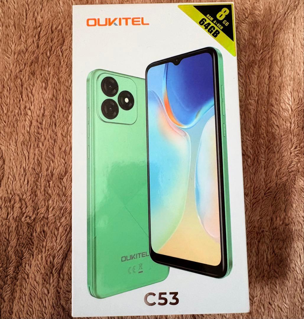スマートフォン本体 OUKITEL C53 8GB RAM 64GB