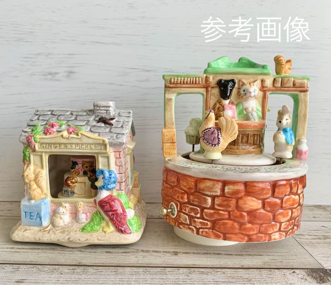 ジンジャーとピクルスのお店 オルゴール 箱入り ピーターラビット
