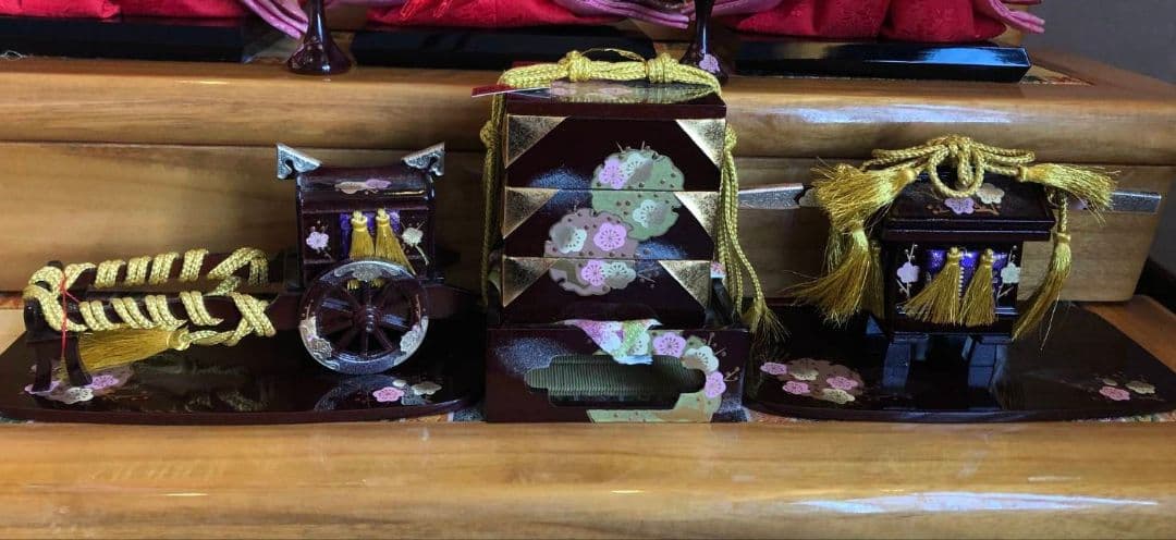 久月三段飾り雛人形