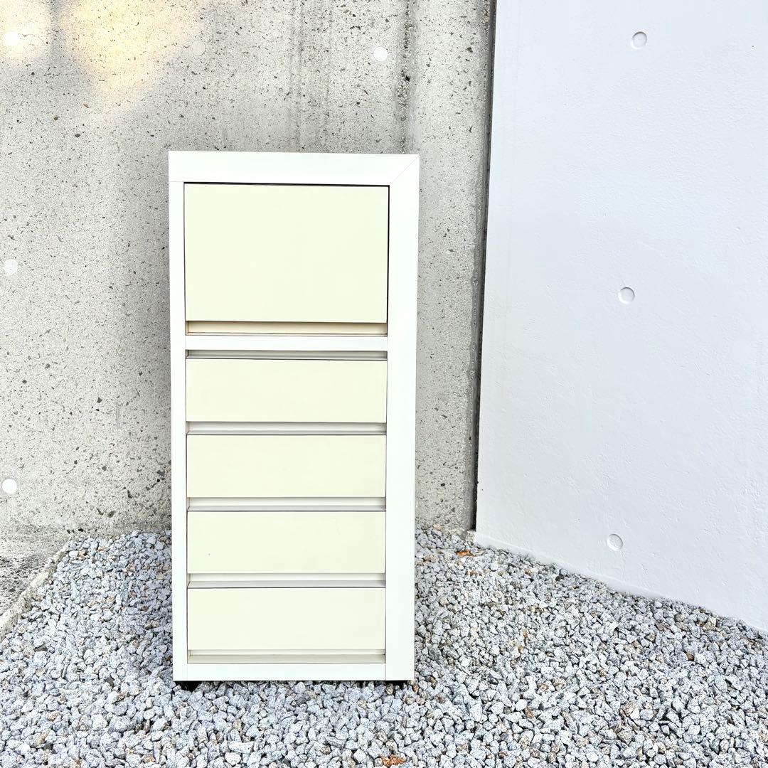 シェルフ チェスト 引出し キャスター付 ポストモダン