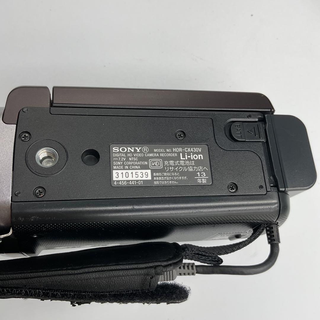 A3559 Sony HDR–CX430V ビデオカメラ本体 30倍光学ズーム