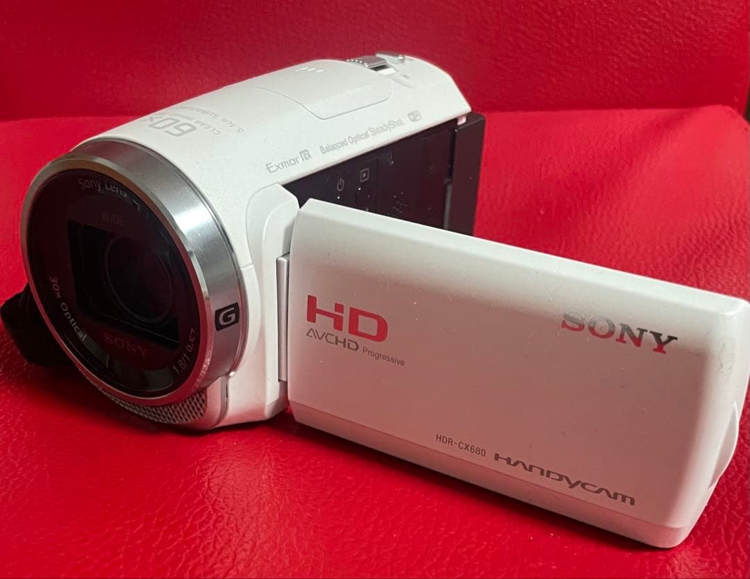 【美品】SONY ハンディカム HDR-CX680 大容量バッテリー充電器付