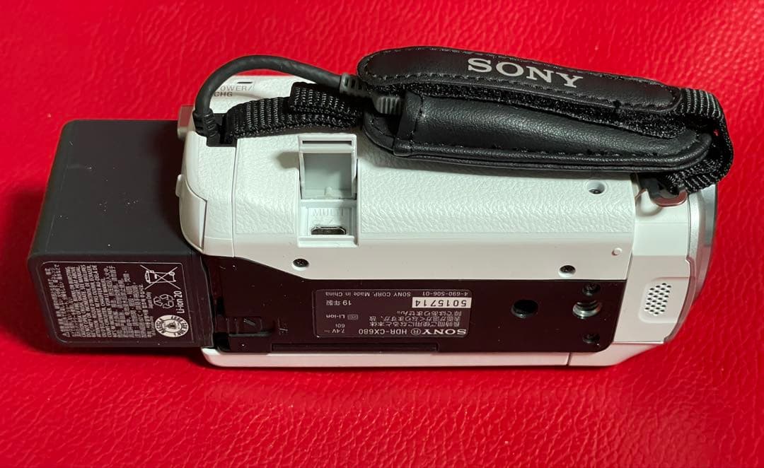 【美品】SONY ハンディカム HDR-CX680 大容量バッテリー充電器付