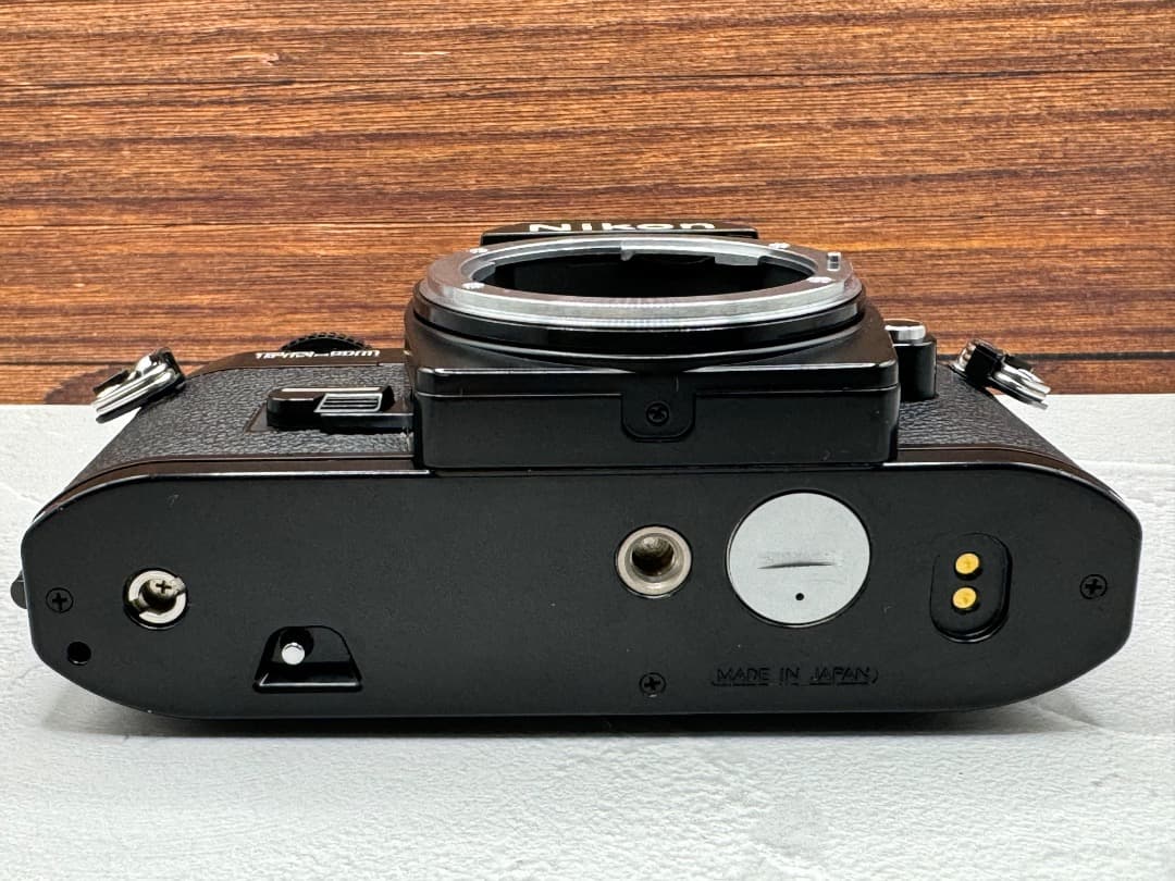 完動品 Nikon FG-20 黒｜露出計OK・動作良好