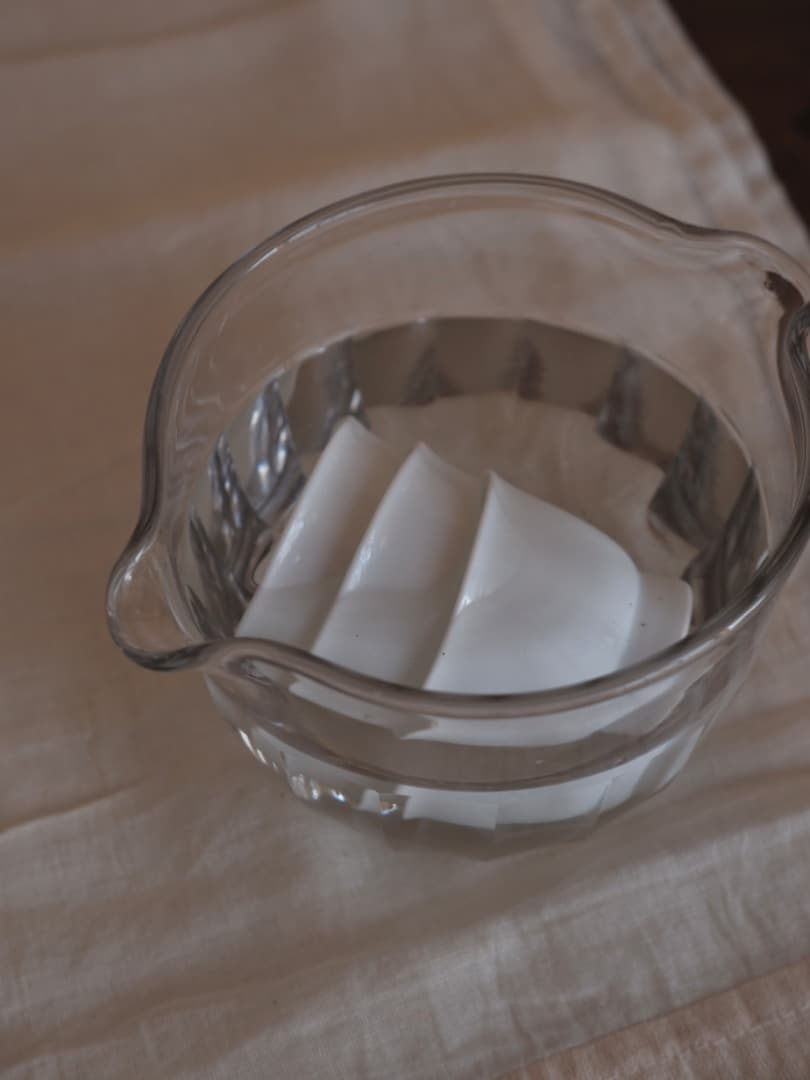 ギヤマン　杯洗　ガラス工芸　酒道具　茶道具　共箱　古道具　Q1834