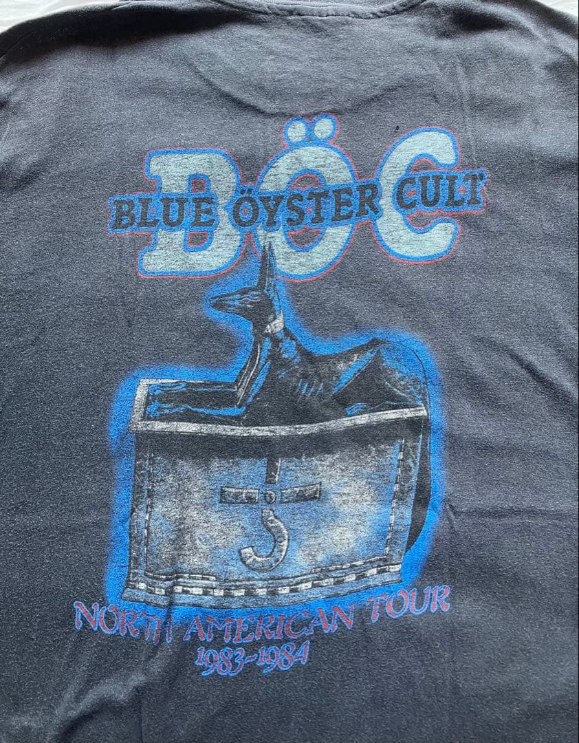 【レア　旧タグ　アメリカ製】　ブルーオイスターカルト　ツアーTシャツ　XLサイズ