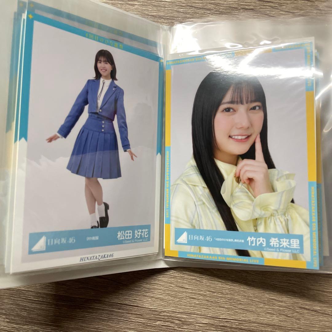 日向坂46 松田好花サイン入りアイドル写真セット
