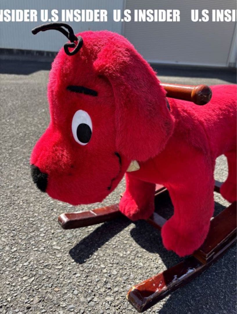 Happy dog出品★おおきいあかい クリフォード / 木馬