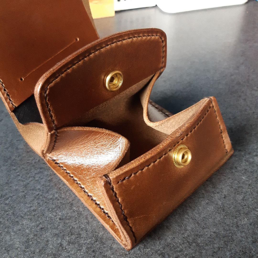 HORWEEN★クロムエクセル　二つ折り財布 ブラック★☆ブラウン