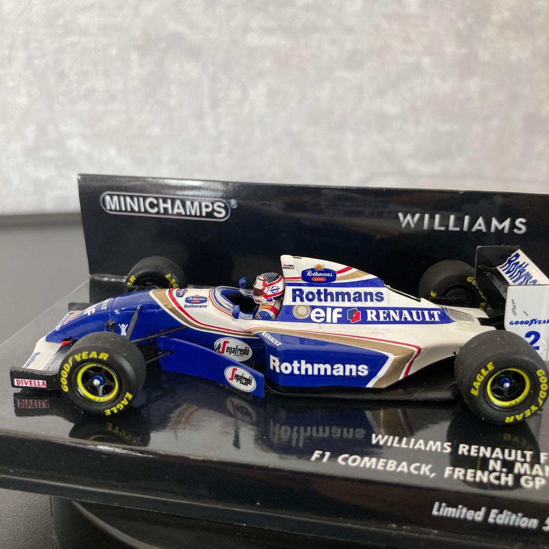 ミニチャンプス F1 ウィリアムズ FW16 ナイジェル マンセル