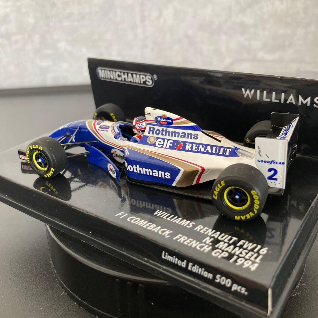 ミニチャンプス F1 ウィリアムズ FW16 ナイジェル マンセル