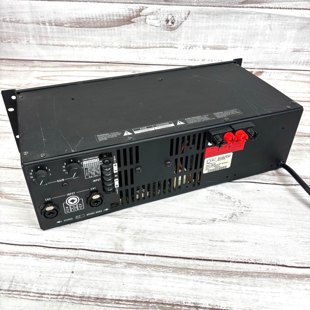 QSC USA 900 パワーアンプ ②
