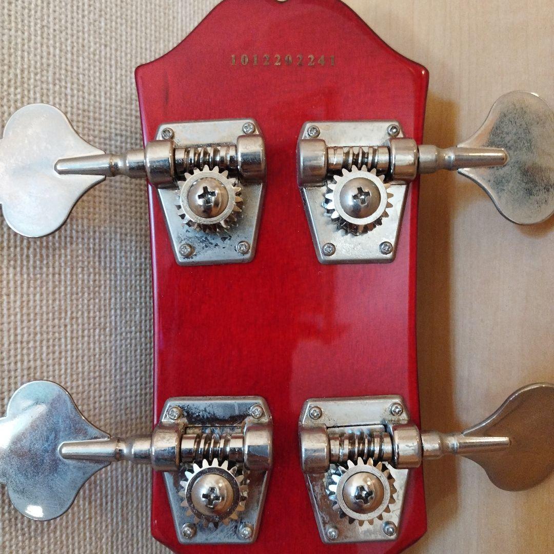 Epiphone SGスタイル エレキベース チェリーレッド