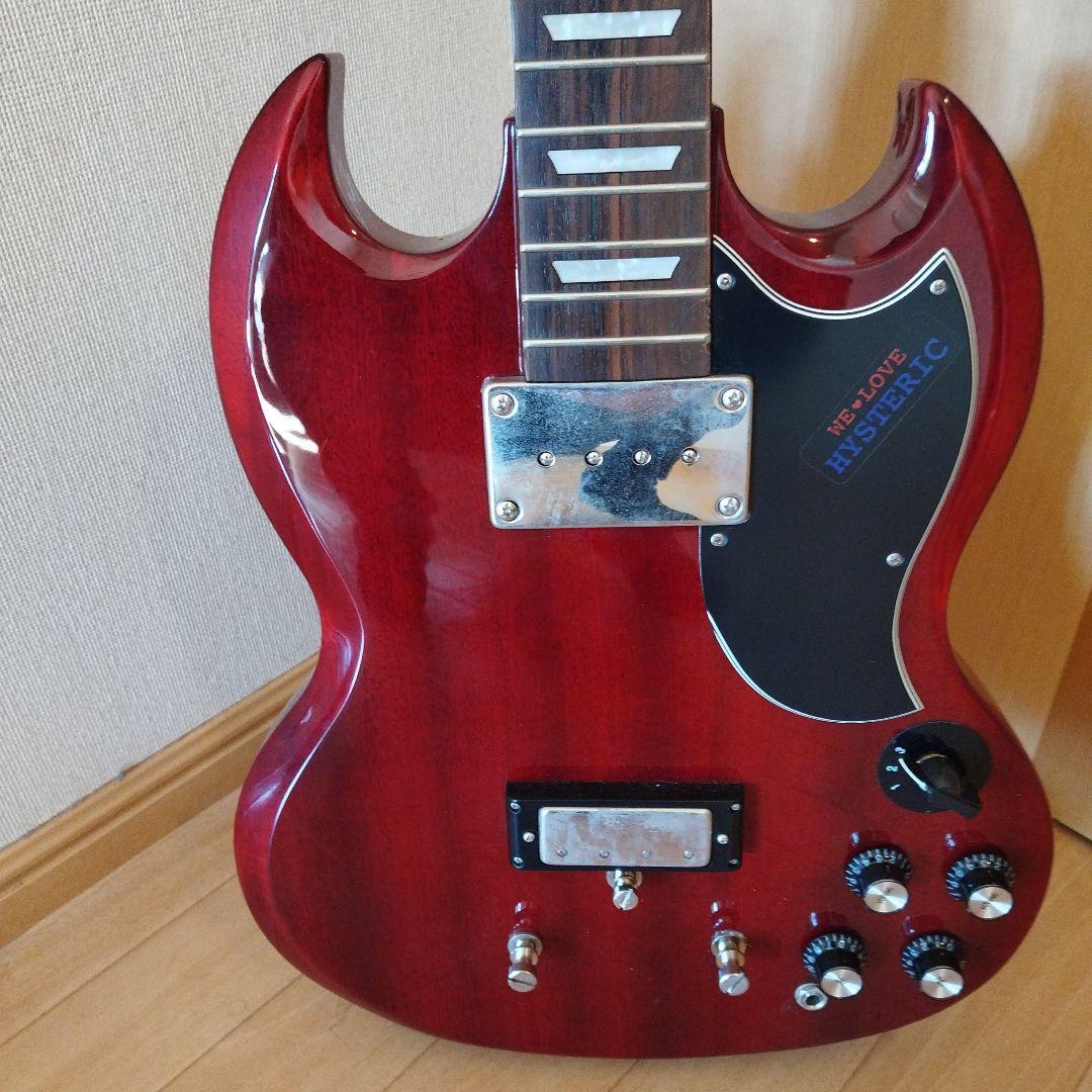 Epiphone SGスタイル エレキベース チェリーレッド