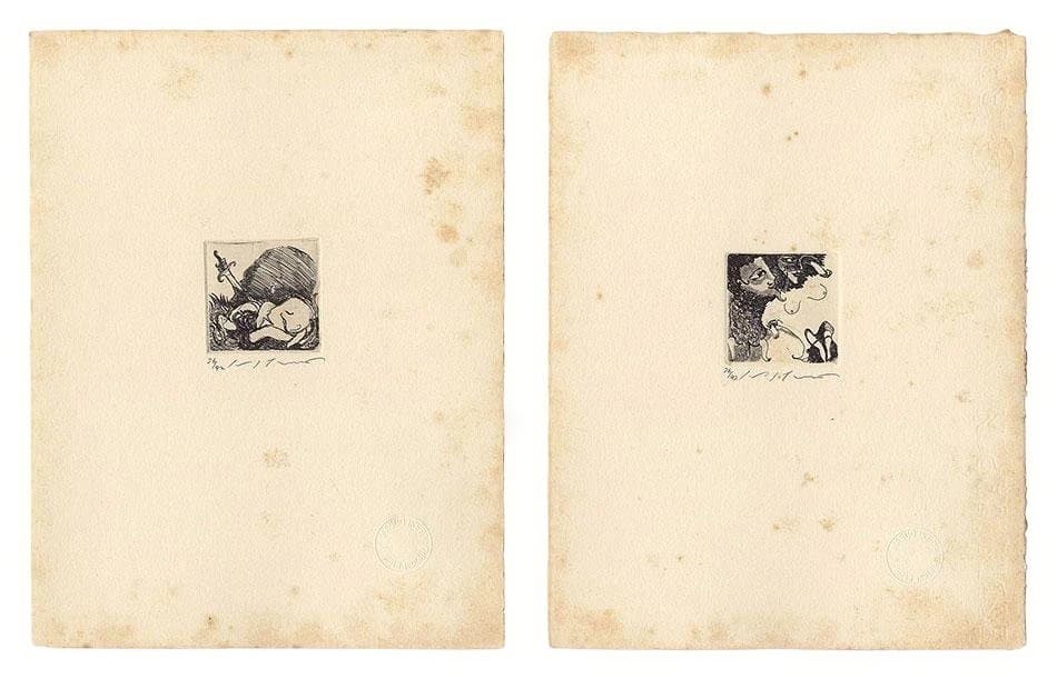 池田満寿夫 銅版画 サロメ