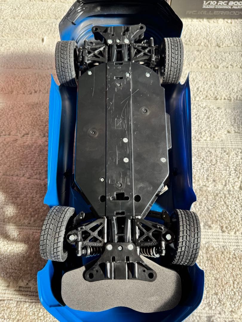 Tamiya TT-02 Porsche 911 GT3 RS 青