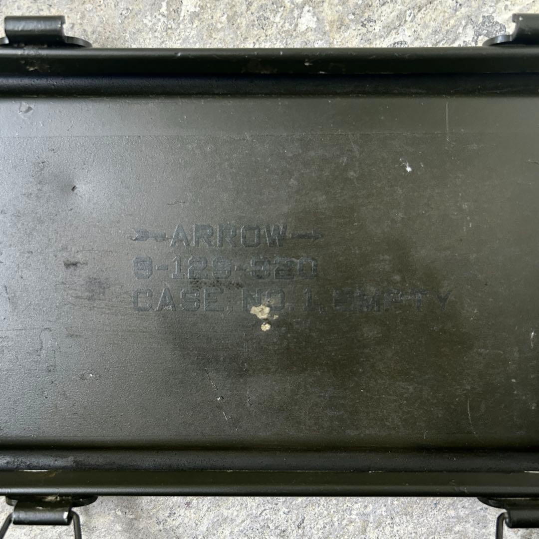 US Army First Aid Kit Box 米軍 ミリタリー ステンシル