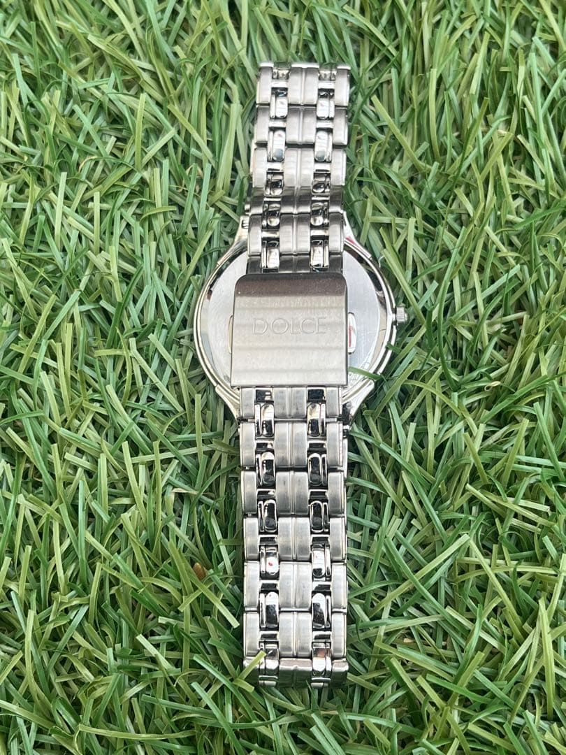 美品◎SEIKODOLCEセイコー ドルチェラウンド 腕時計 メンズヴィンテージ