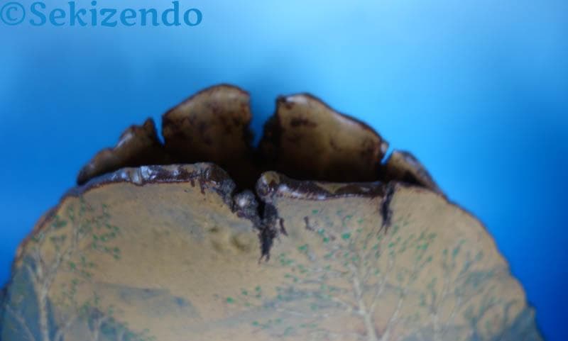 隆起象嵌篇壷　 為那都窯 加藤高山　活火山　麓の景色　花瓶　花器　共箱 2495