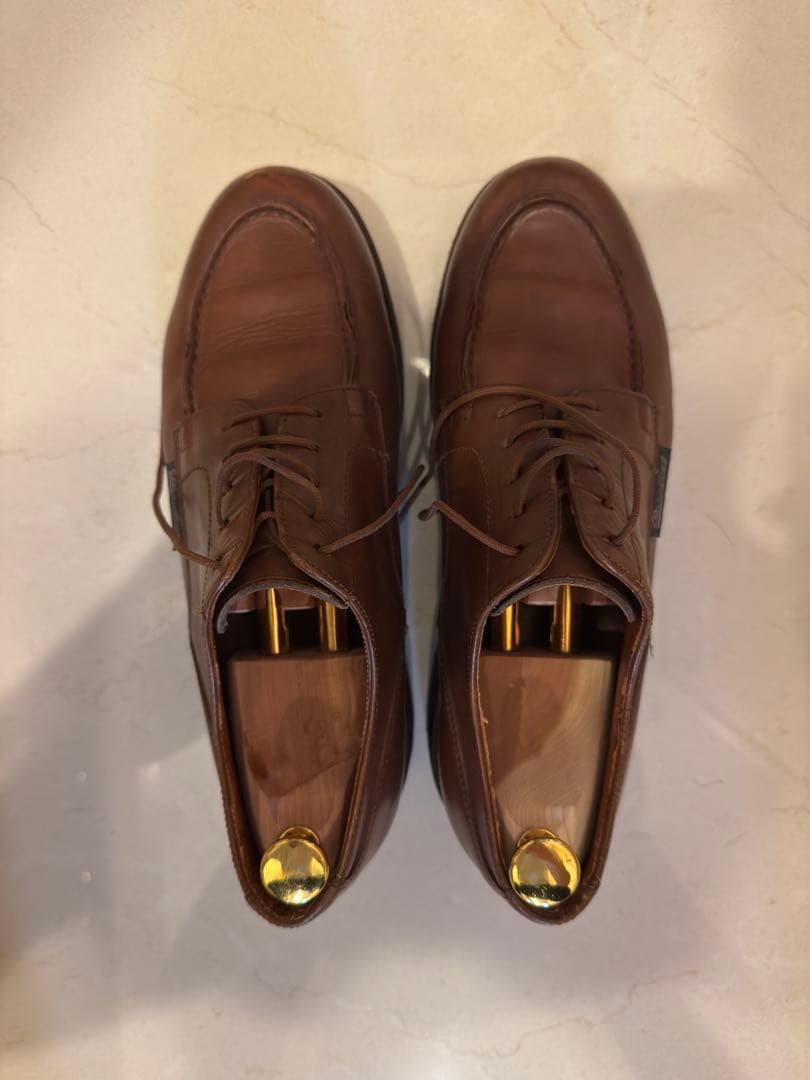 【美品】【デカタグ】Paraboot Chambord UK7.0 シャンボード