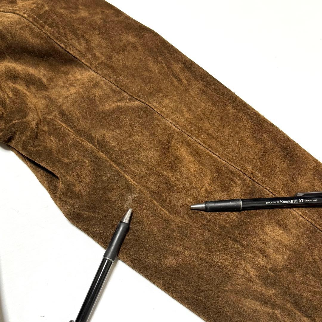 00s J.CREW ジェイクルー スウェード レザージャケット ブルゾン