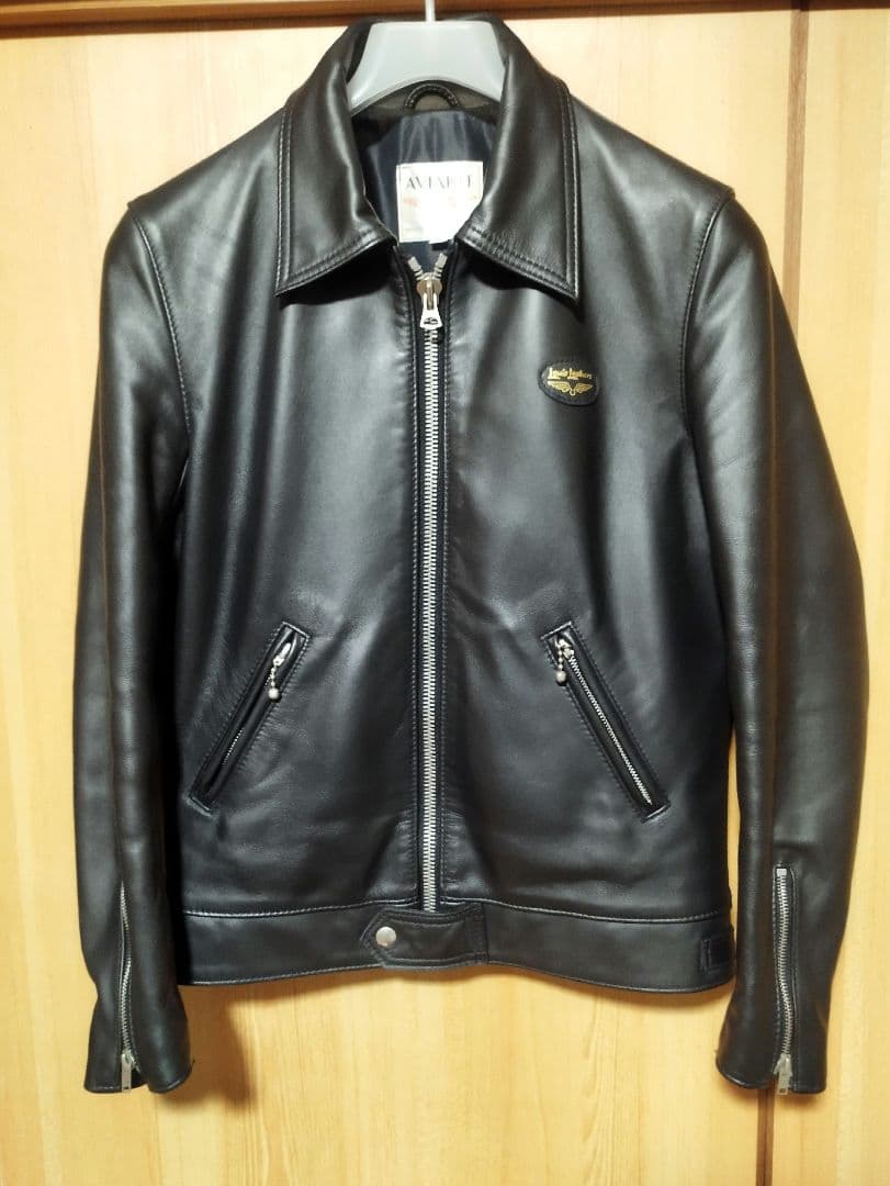 ルイスレザー　コルセア　シングルライダース　ブラック　36 　袖丈カスタ厶　美品