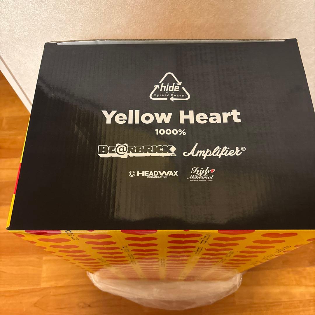 その他 BE@RBRICK Yellow Heart 1000%