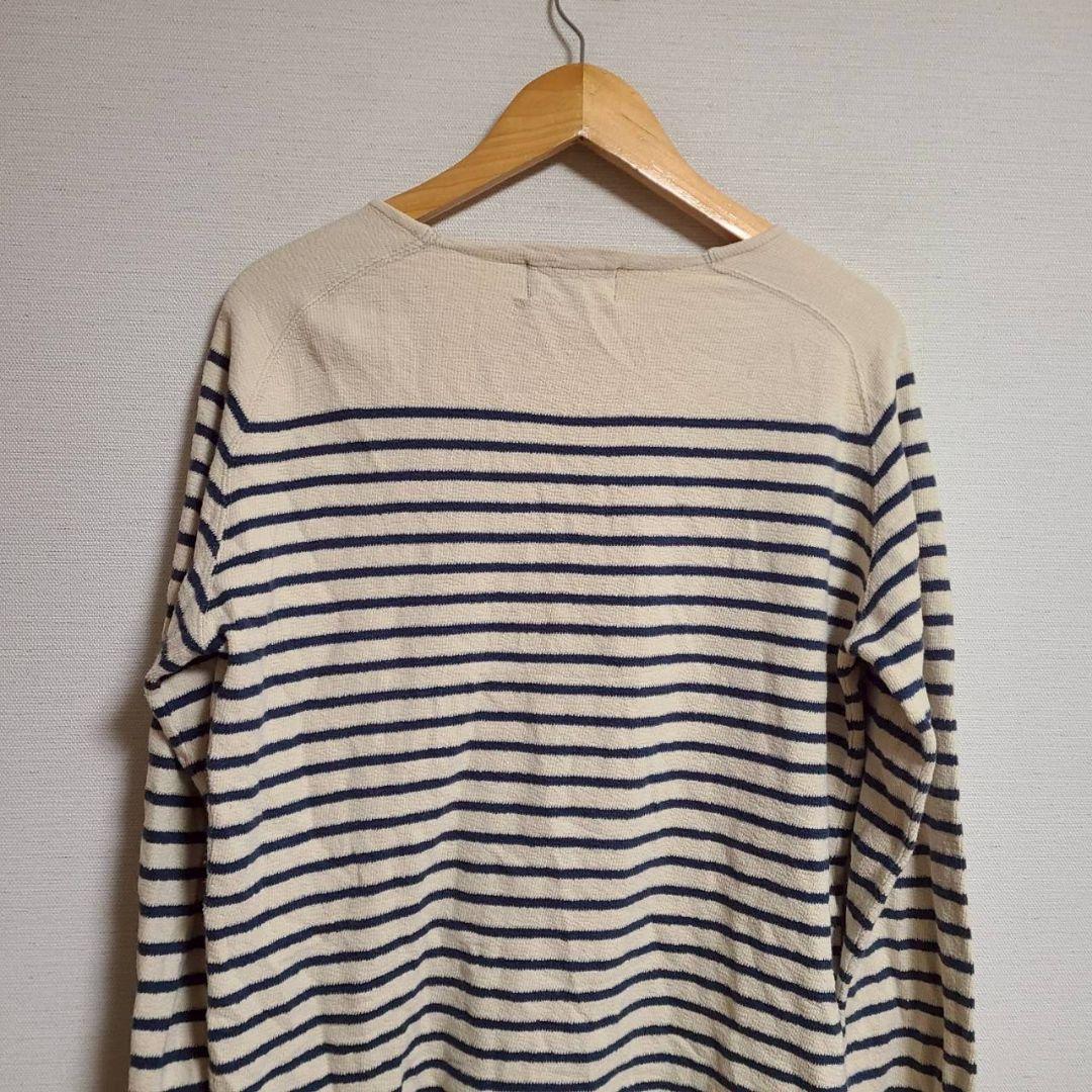 ダブルアールエル RRL ラルフローレン ボーダー Tシャツ 半袖 ロンT S