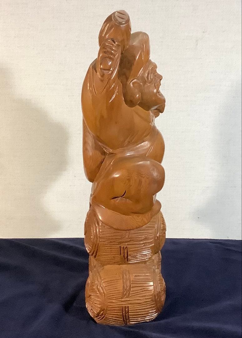 大黒天　木彫　置物