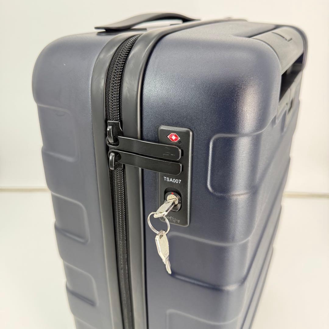 無印良品 スーツケース ネイビー 20L キャリー