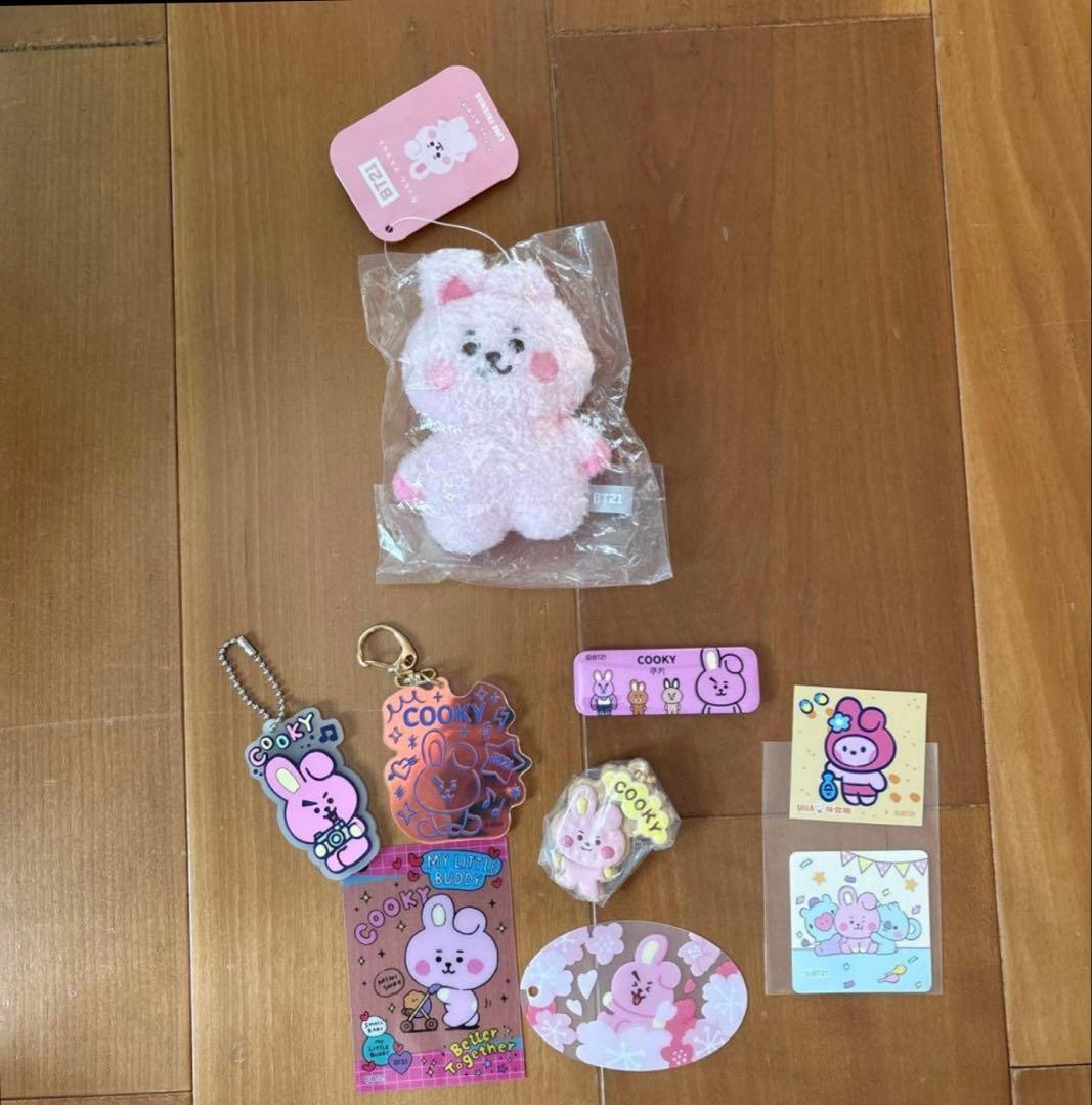 BTS BT21 COOKY JUNGKOOK ジョングク　クッキー　セット