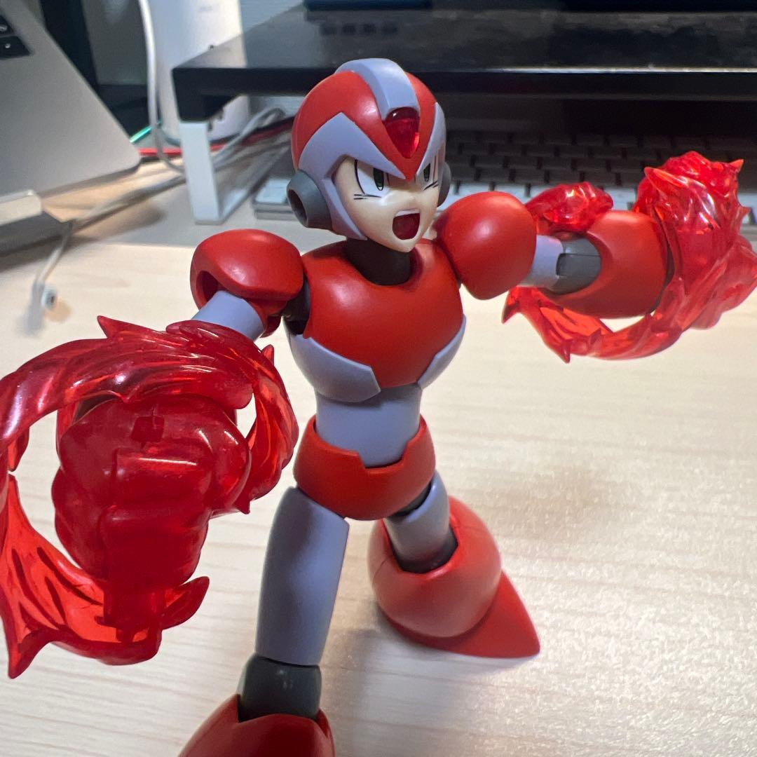 【組立済】コトブキヤ ロックマンX ライジングファイアVer. プラモデル