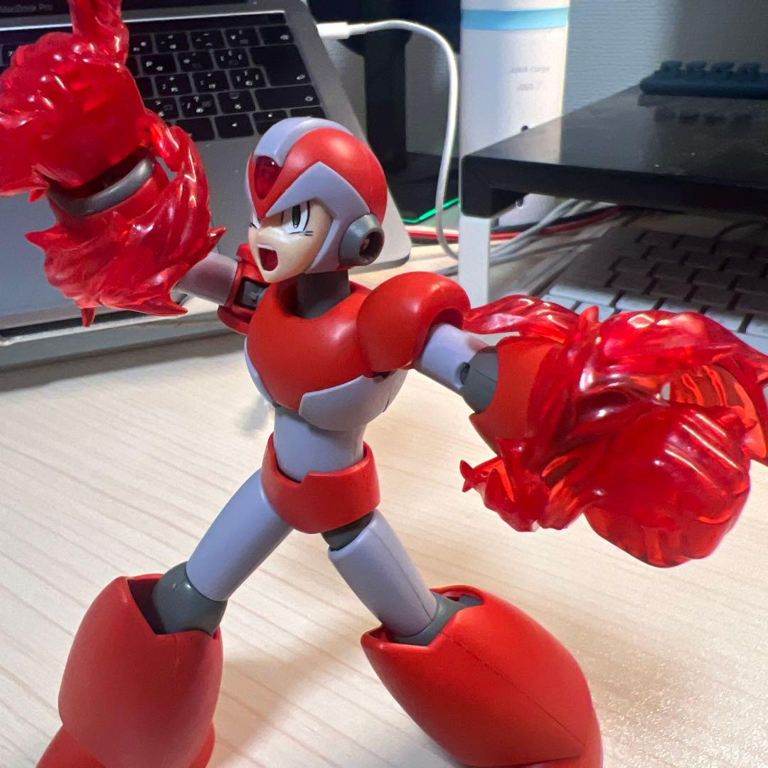 【組立済】コトブキヤ ロックマンX ライジングファイアVer. プラモデル