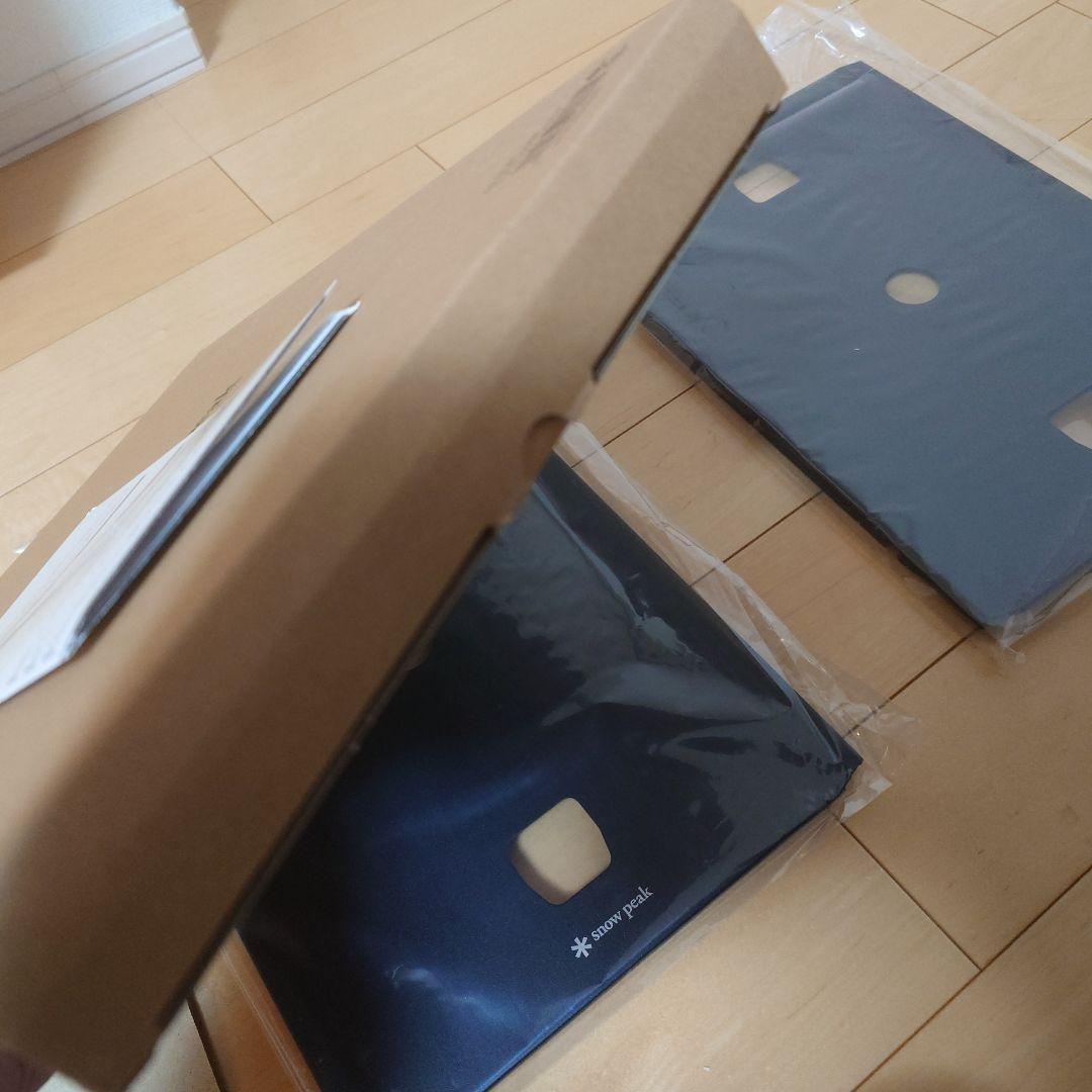 peakお詫びの品 箱付き フラットバーナー専用リッドトレーブラック2枚