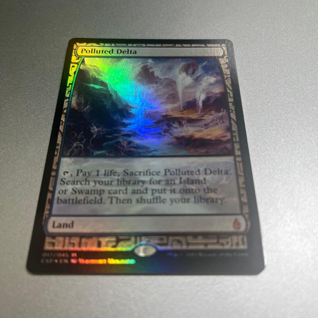③MTG foil 《汚染された三角州/Polluted Delta》[EXP