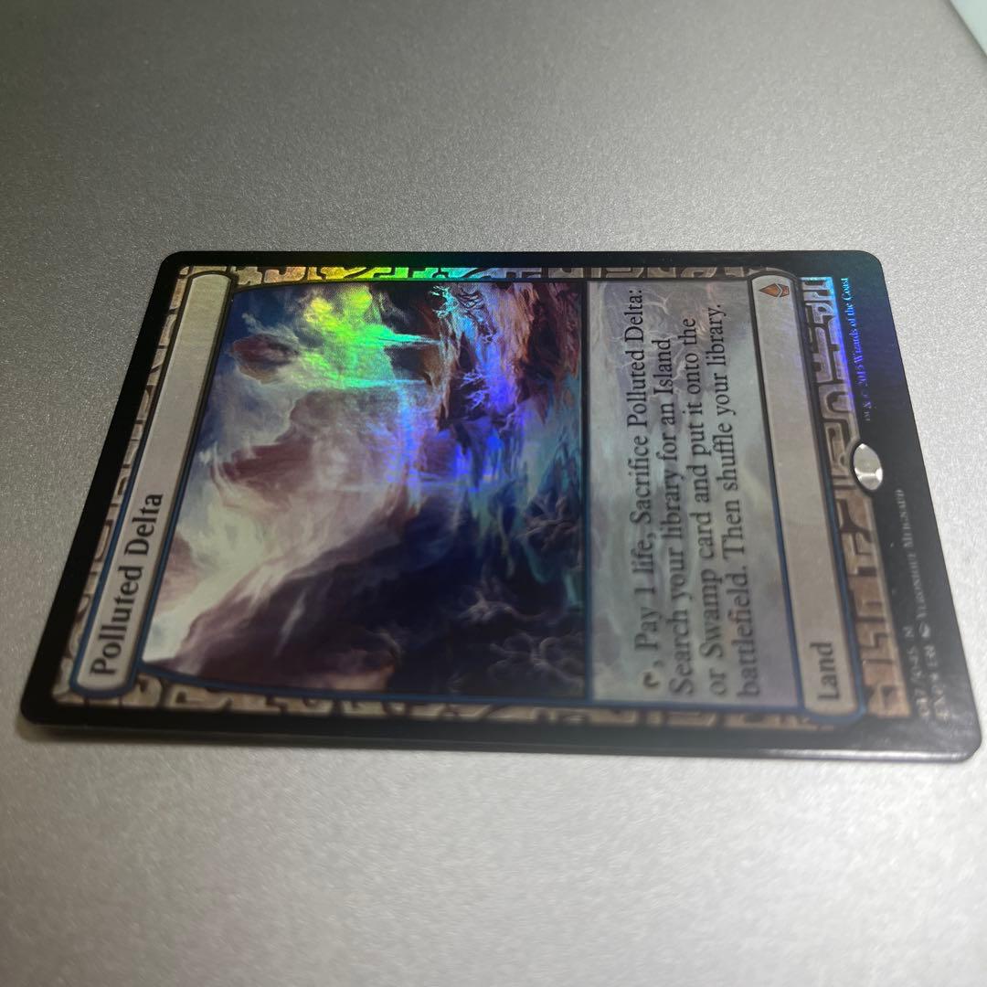 ③MTG foil 《汚染された三角州/Polluted Delta》[EXP