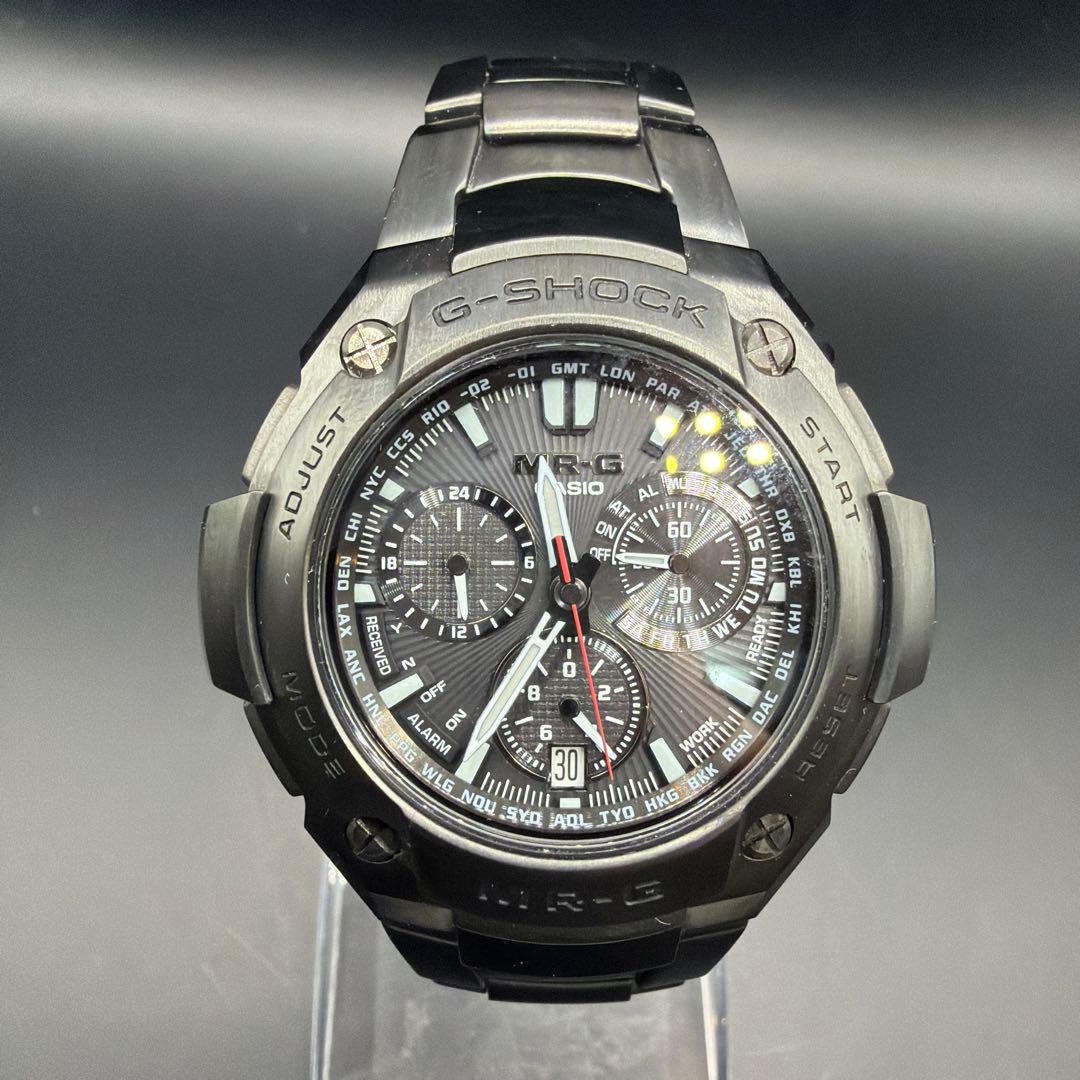 新品級✨CASIO MRG-8000B-1AJF Gショック ソーラー チタン