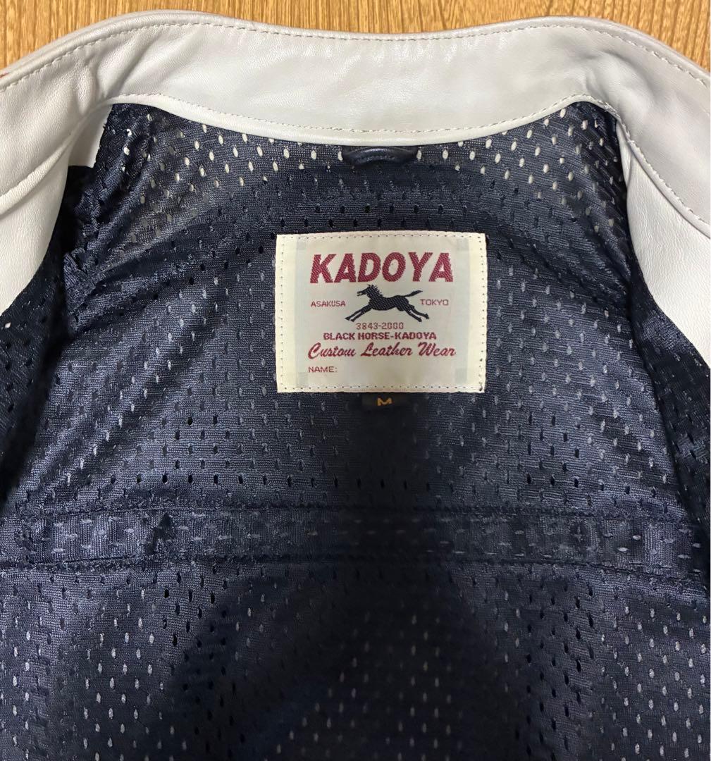 【美品】KADOYA カドヤ レザー ジャケット M