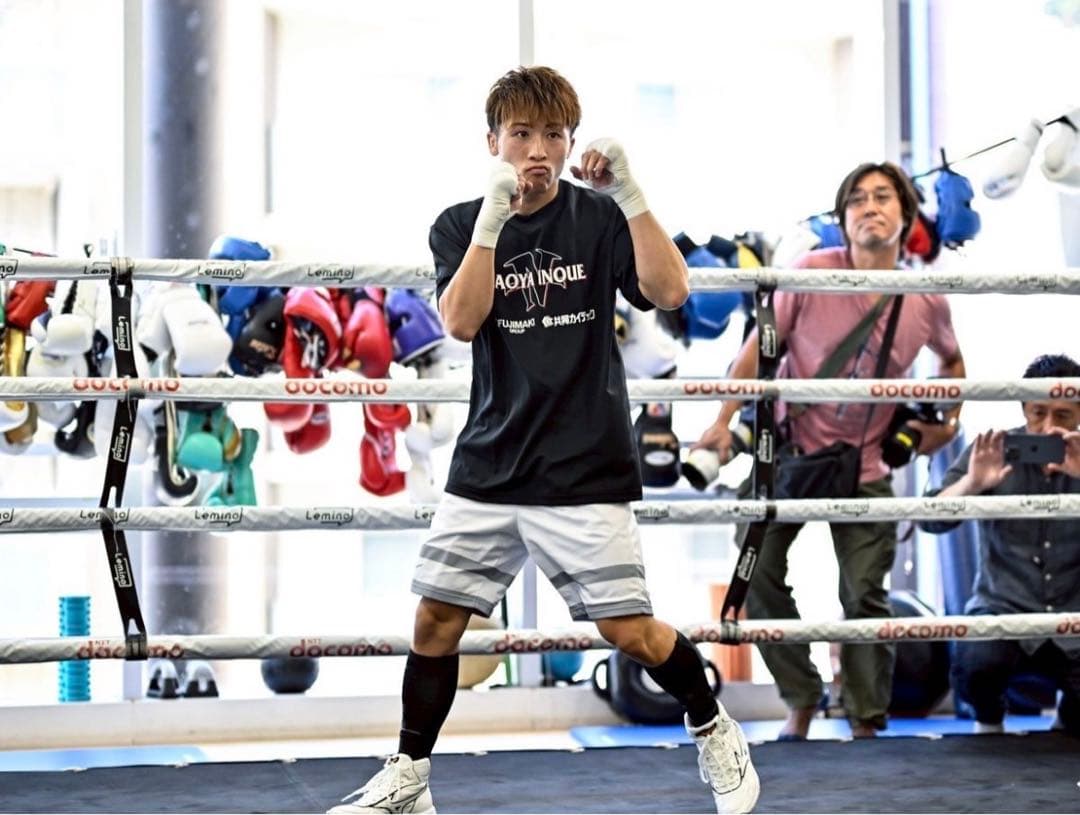 井上尚弥VSムロジョンアフマダリエフ記念TシャツXL