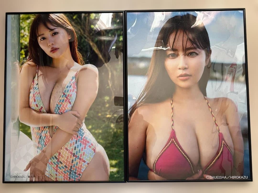 か*め様 美品 井口裕香 週プレ オンラインサイン会限定 B2ポスター2種セット