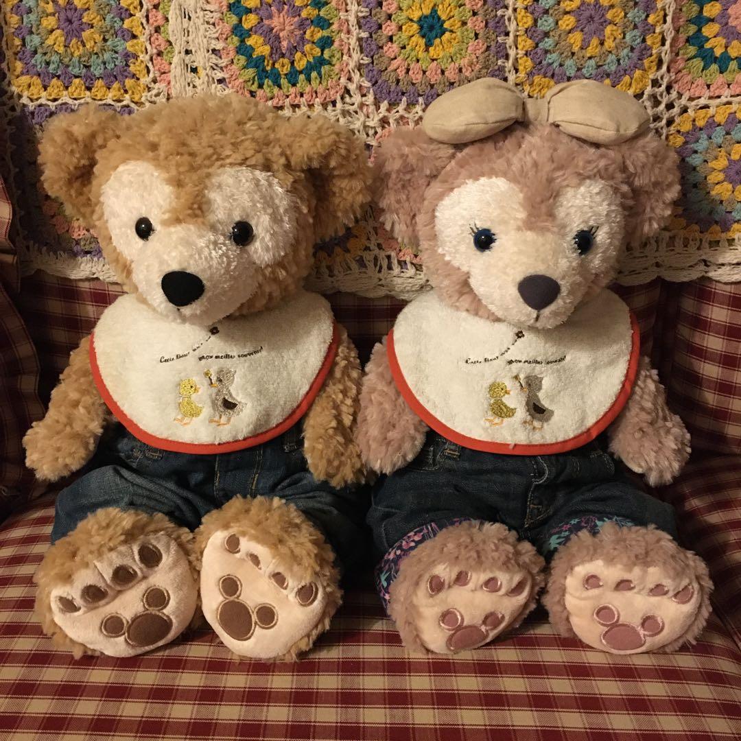 ダッフィー＆シェリーメイ　ぬいぐるみ
