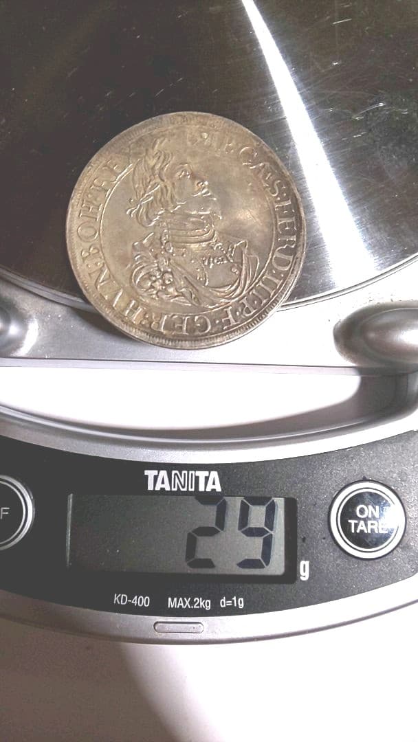 超貴重！1643銘 レオポルド ハプスブルグ 