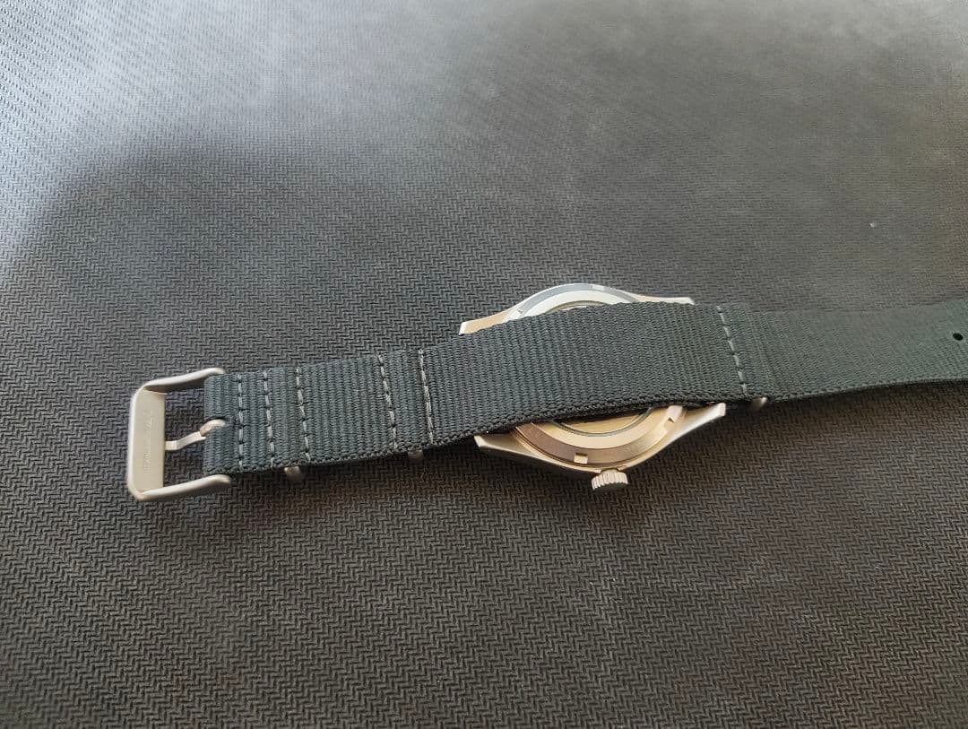 SEIKO5スポーツ SBSA115 自動巻き時計 おまけ付ブルーグレーダイヤル