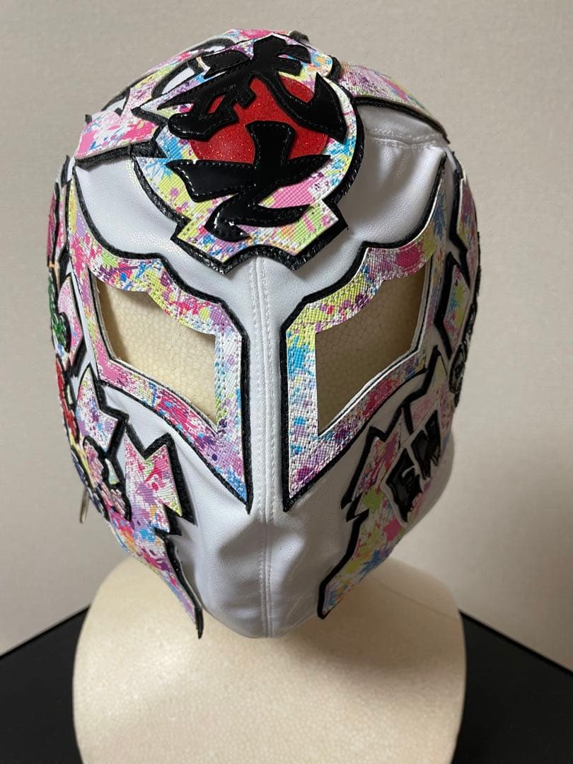 【おまけ付】新日本プロレス LIJ BUSHI 選手 着用マスク 高橋ヒロム