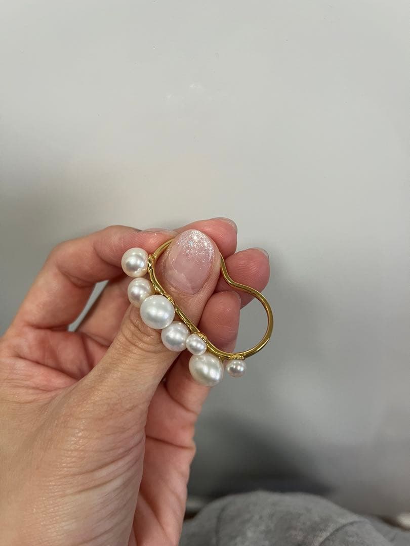 ステラハリウッド　バブルパールボリュームリング