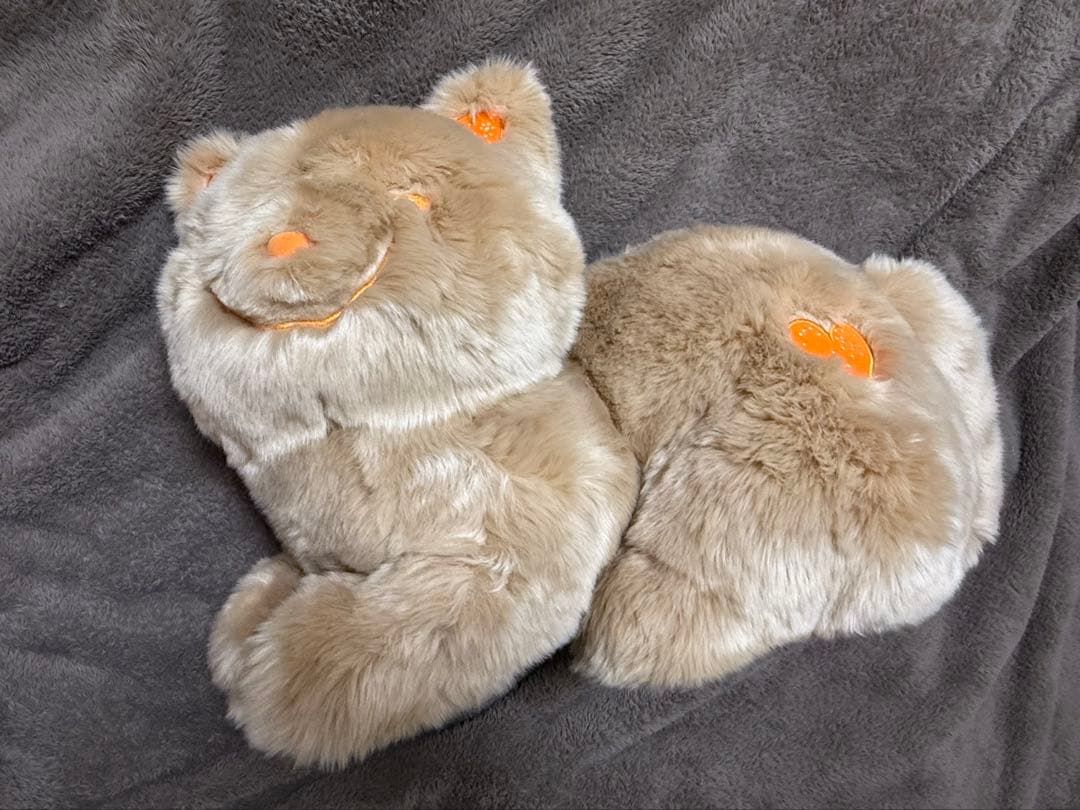 米津玄師　リイシューねこちゃん　Grande Apricot Beige