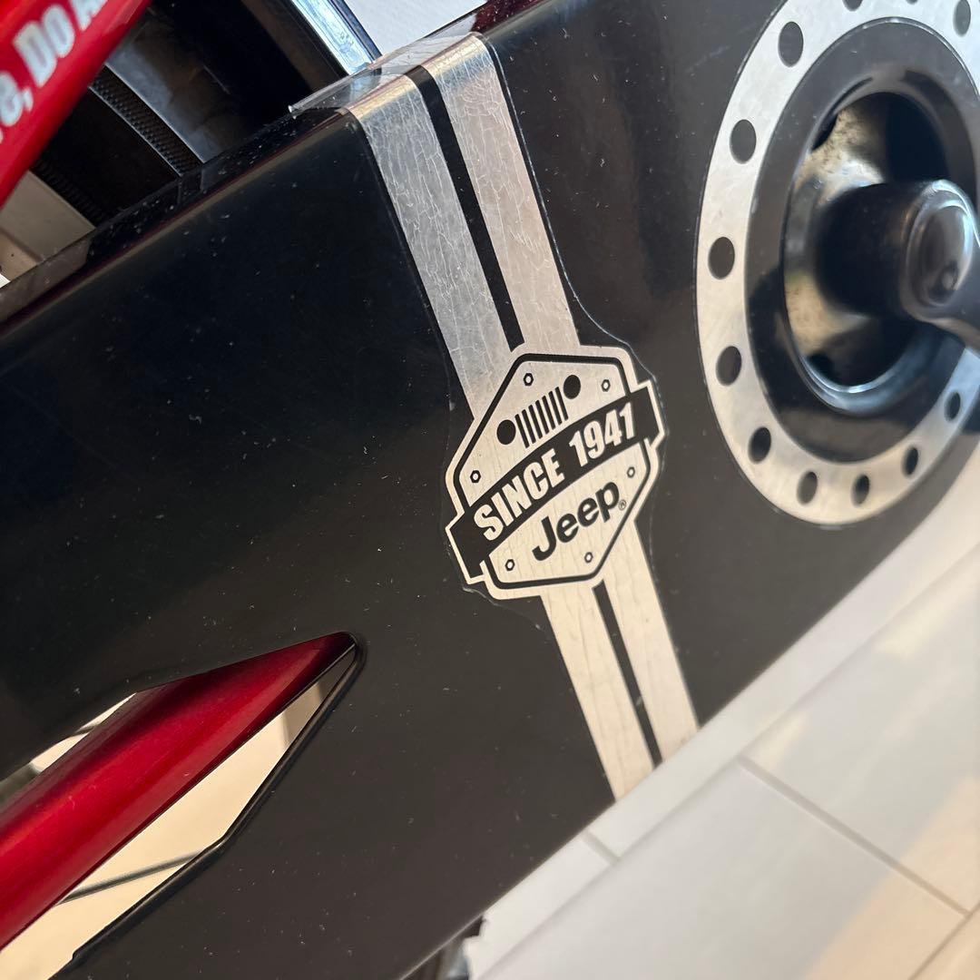 kaas　　自転車　Jeep 18インチ レッド