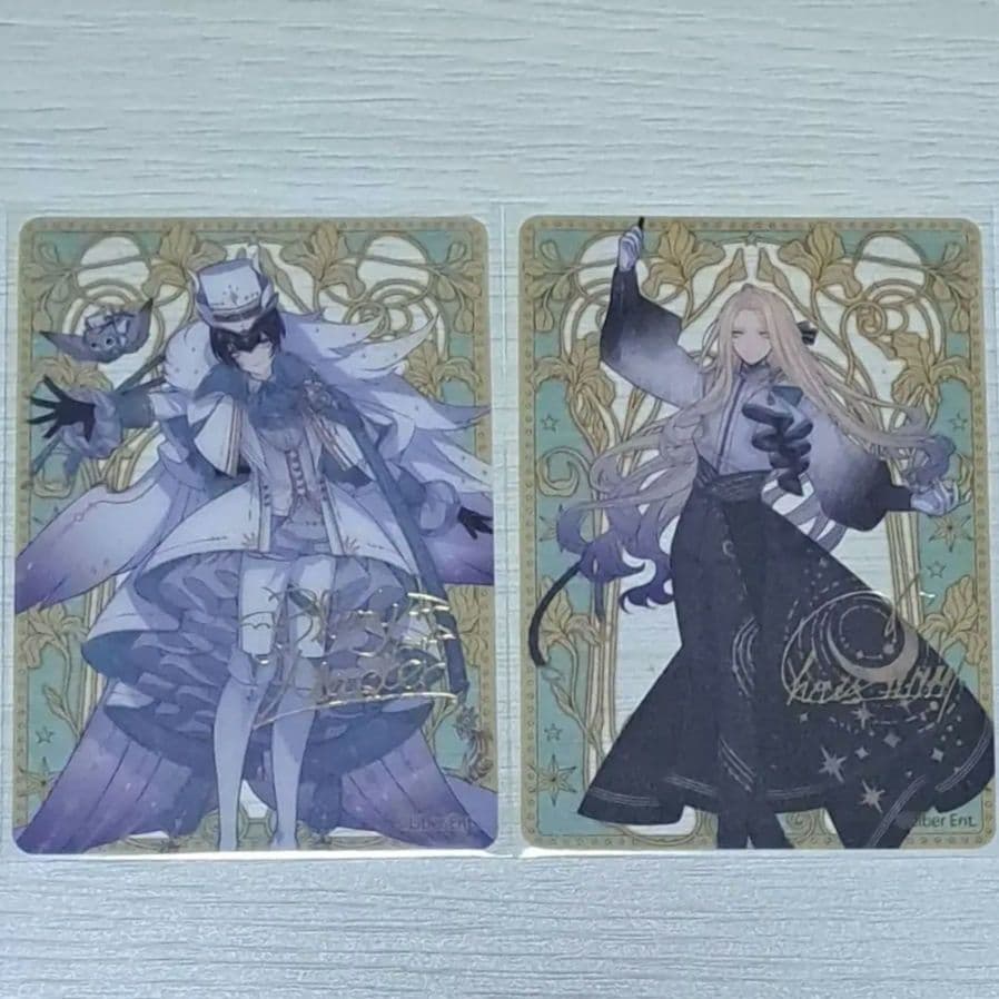 【箔押サイン入り】アイチュウ10周年クリアトレカ2枚セット